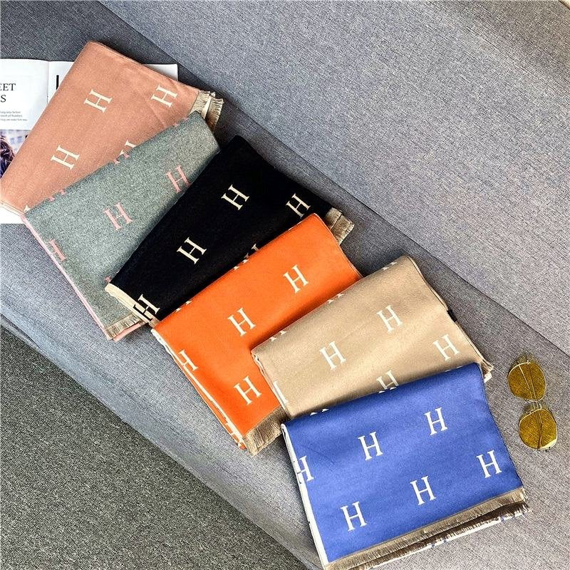 H Scarf - Pashmina Scarf HAEL XIII
