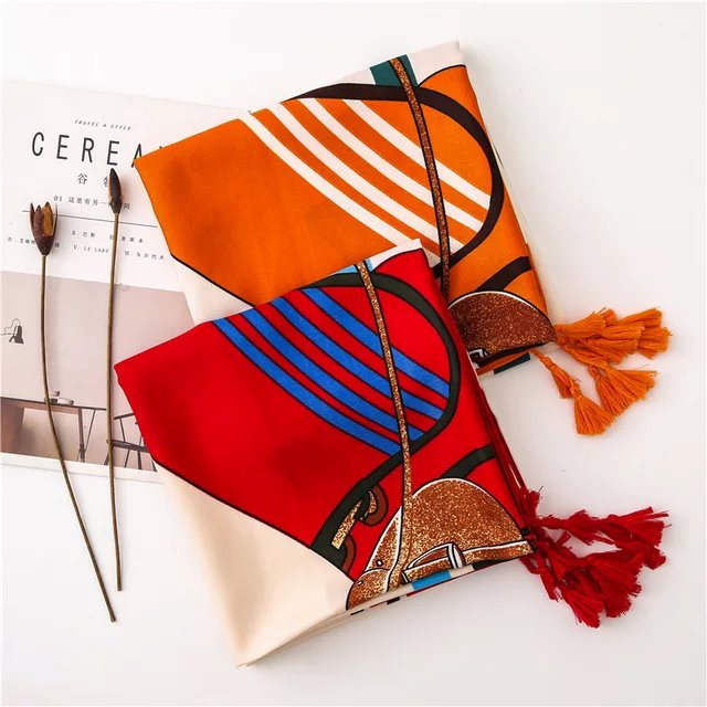 Destrier Horse Scarf - Scarlet Scarf HAEL XIII