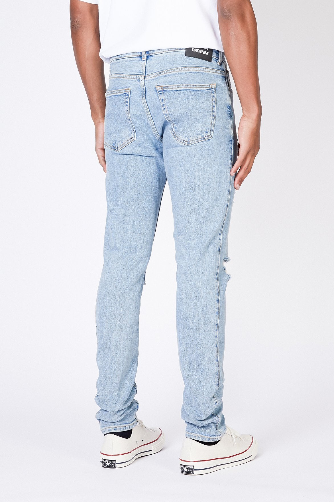 Clark Jeans - Blue Rock Ripped Jeans Dr Denim