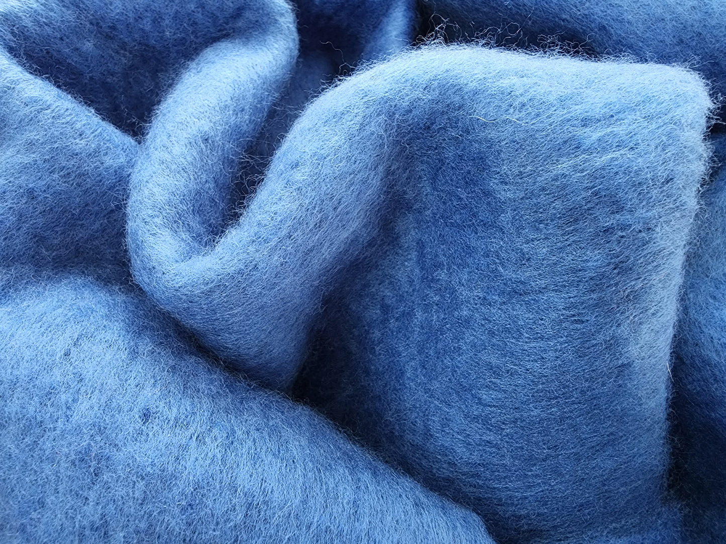 Codie Chunky Plaid Knit Scarf - Blue Scarf HAEL XIII
