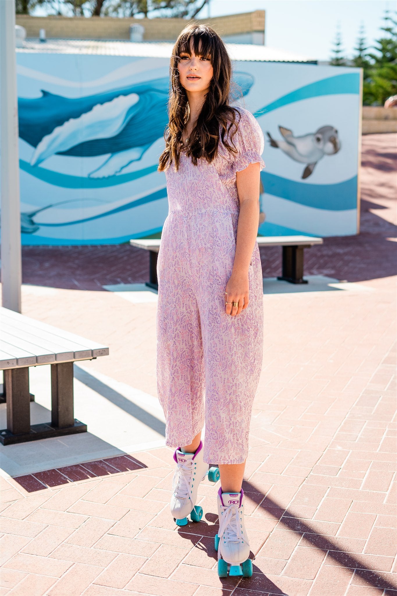 Rani Romper Lilac Breeze Jumpsuit Little Miss Gypsy