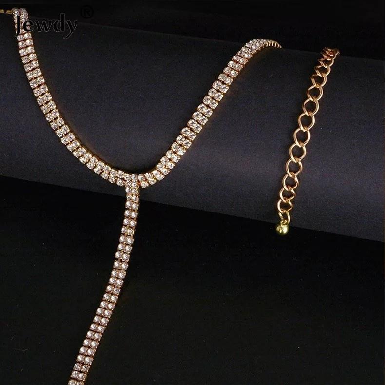 Chandelier Rhinestone Necklace Necklace HAEL XIII
