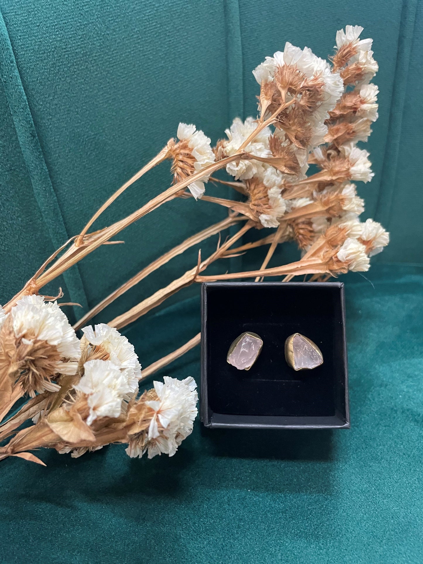Rose Quartz Earrings Jewellery fossick