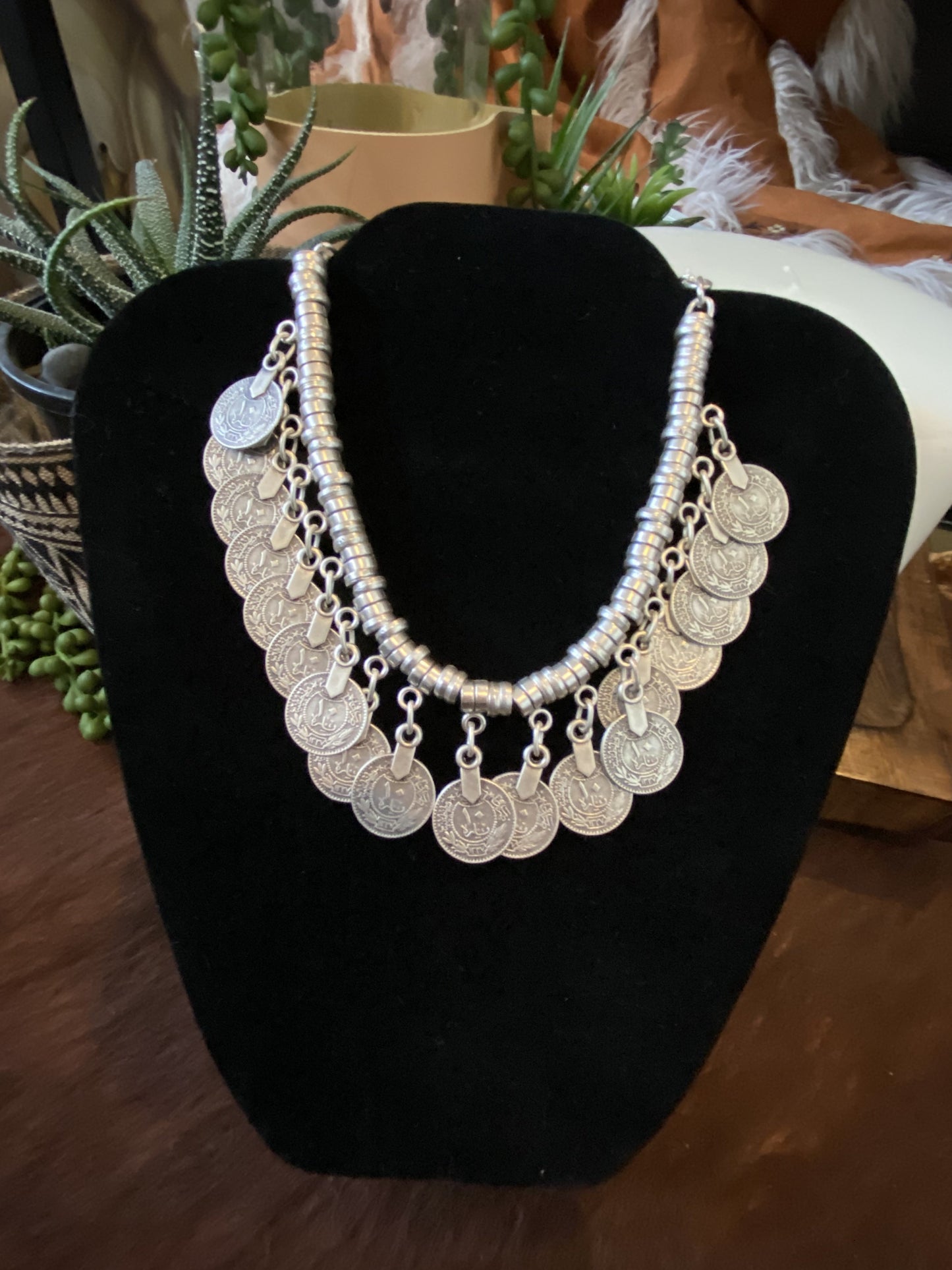 Caria Turkish Silver Necklace Zamac Necklace HAEL XIII