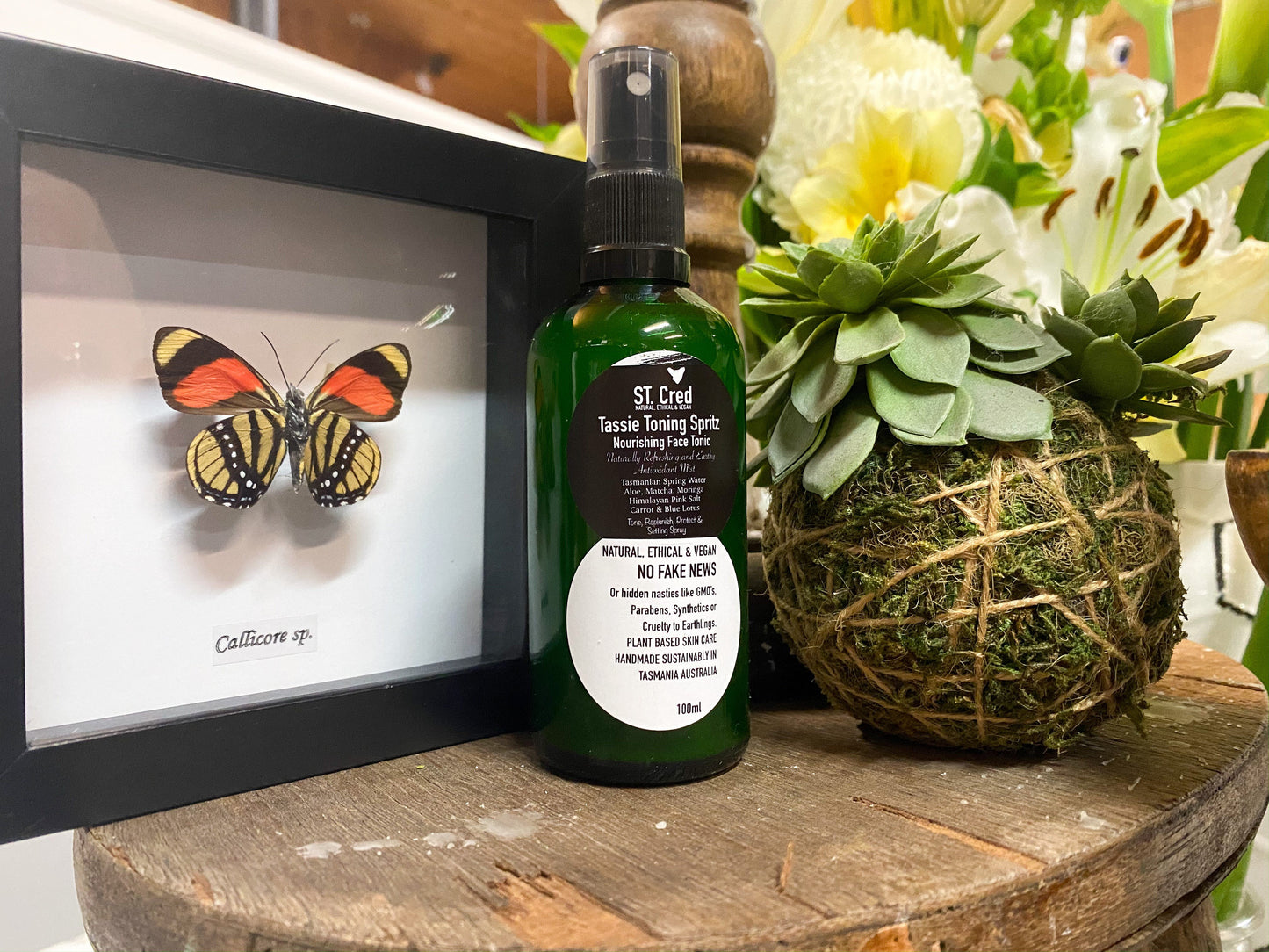 TASSIE TONING SPRITZ - NOURISHING FACE TONIC Skincare St. Cred