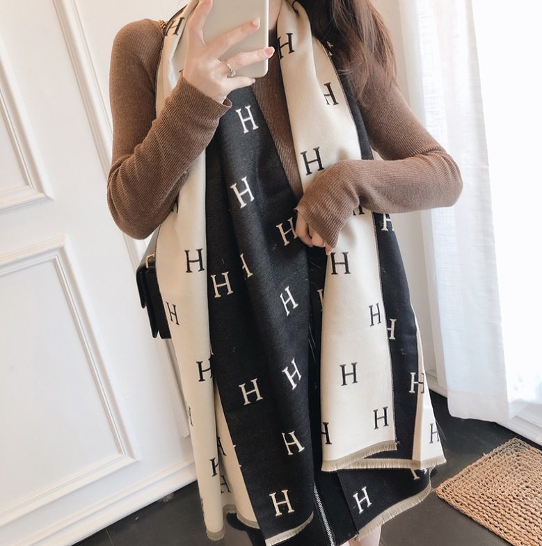H Scarf - Pashmina Scarf HAEL XIII