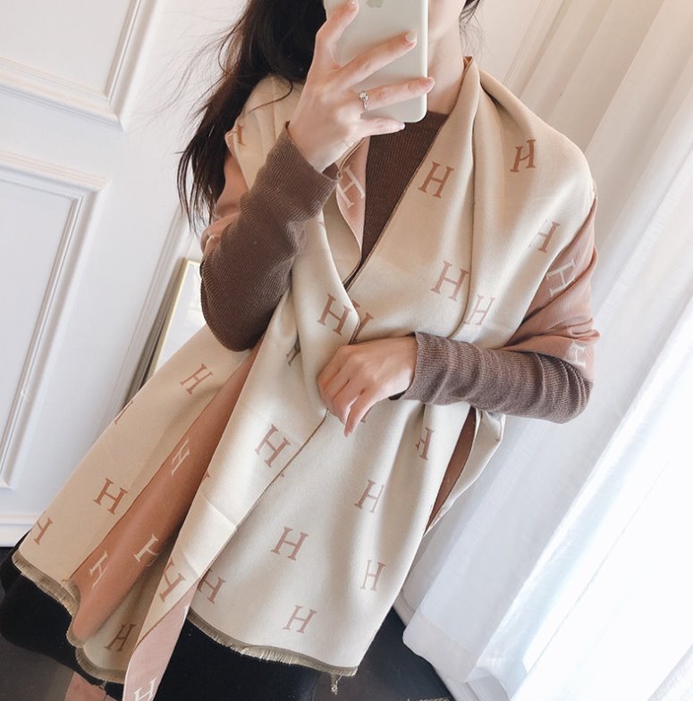H Scarf - Pashmina Scarf HAEL XIII