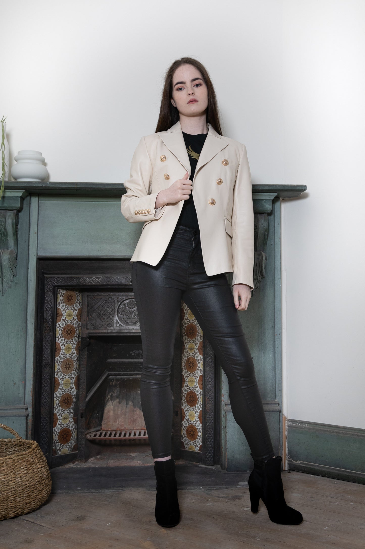 Celine Leather Jacket - Pre Order Only Jacket HAEL XIII