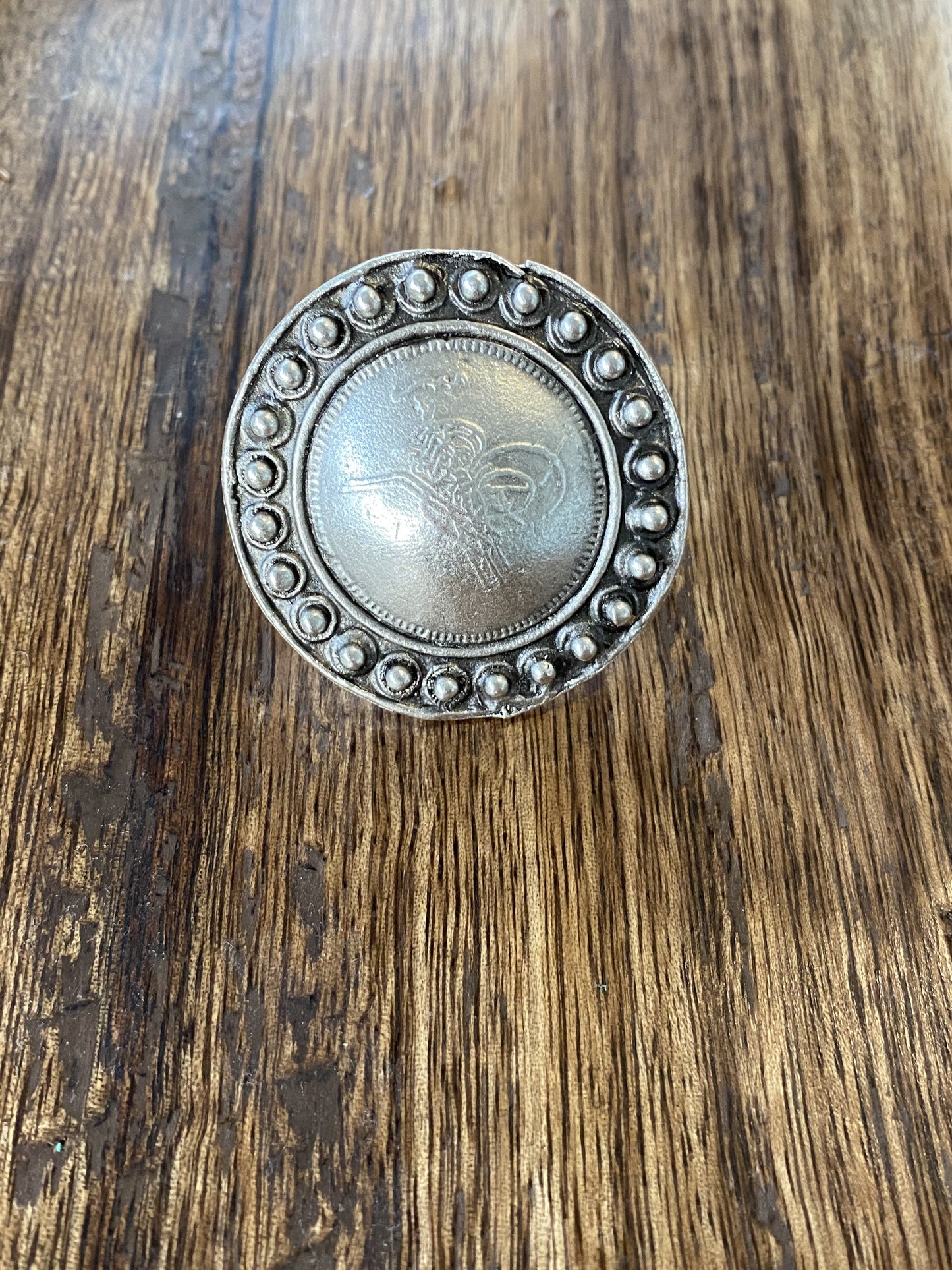 Pomona Turkish Silver Ring Zamac Ring HAEL XIII