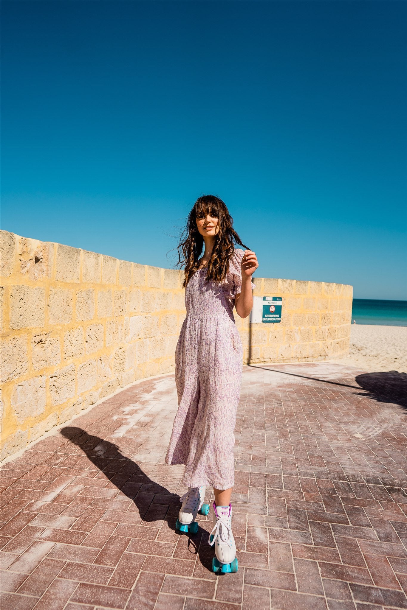 Rani Romper Lilac Breeze Jumpsuit Little Miss Gypsy