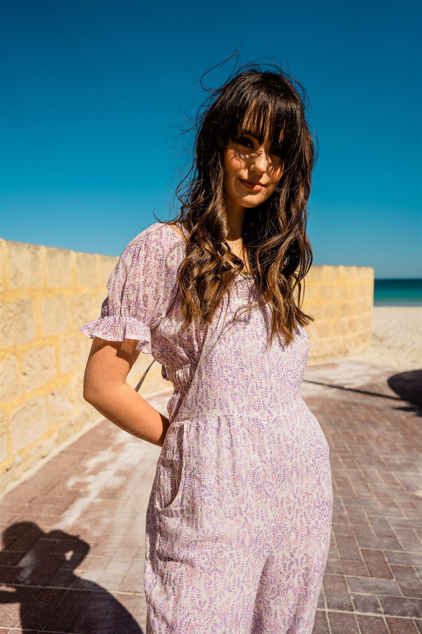 Rani Romper Lilac Breeze Jumpsuit Little Miss Gypsy