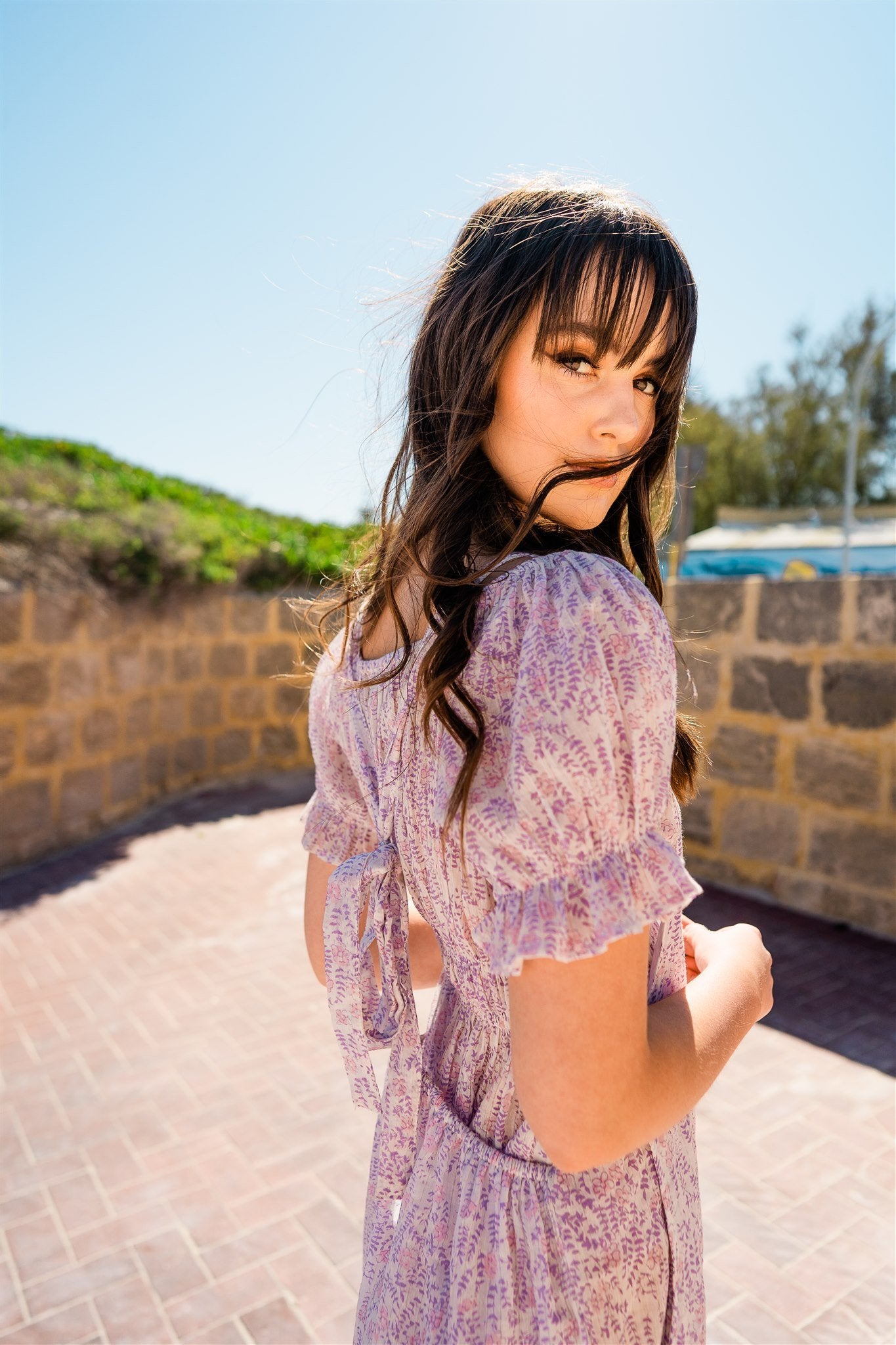 Rani Romper Lilac Breeze Jumpsuit Little Miss Gypsy