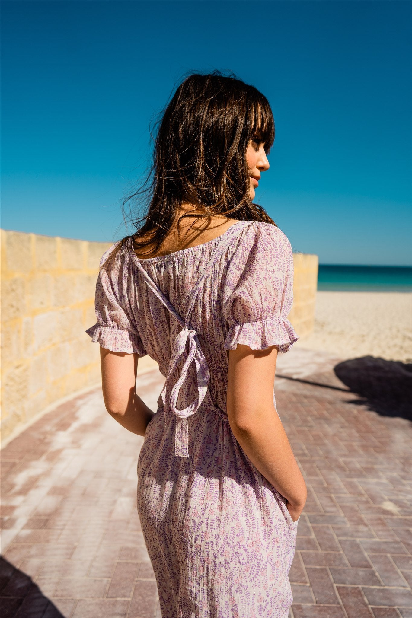 Rani Romper Lilac Breeze Jumpsuit Little Miss Gypsy