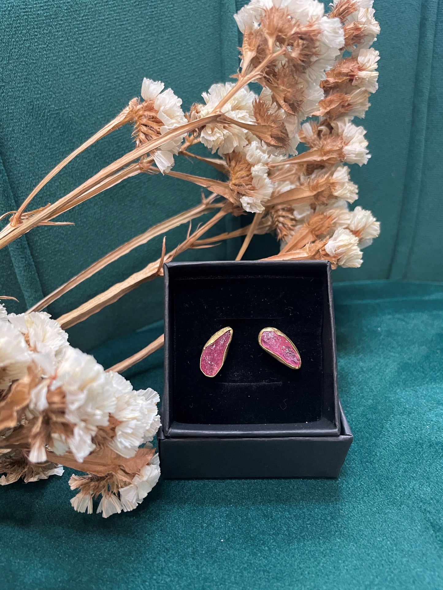 Rough Cut Stud Earrings Earring fossick