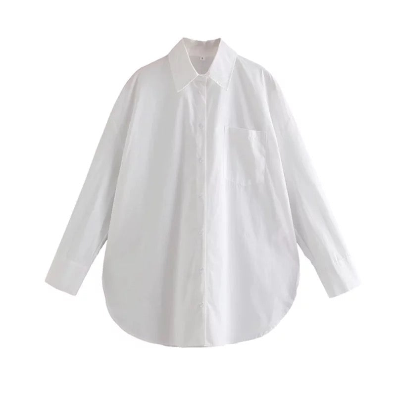The Ultimate Plain Shirt - White Shirt Eyes On Floyd