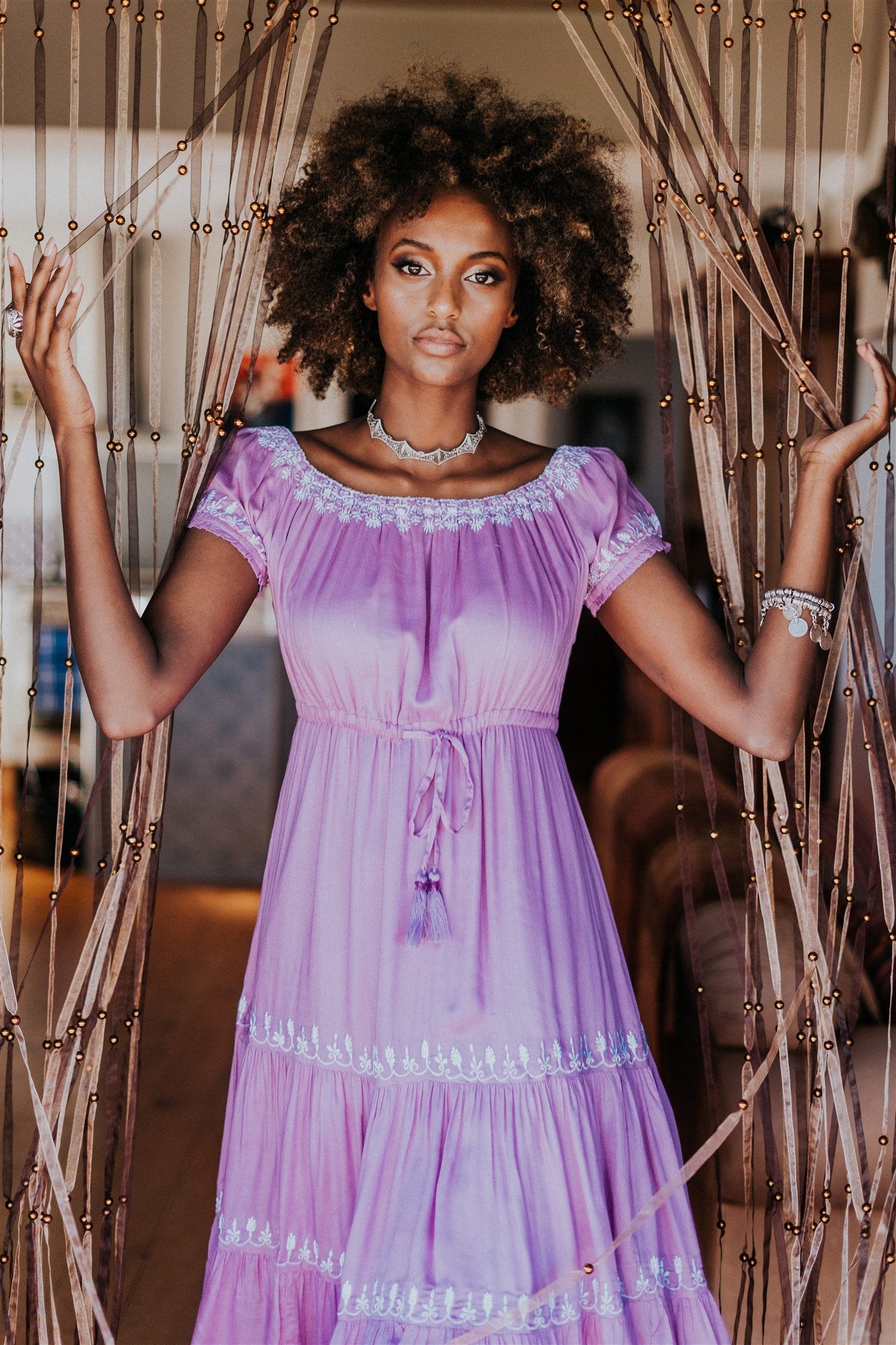 Daydreamer Maxi Dress in Lavender Dress House Of Skye