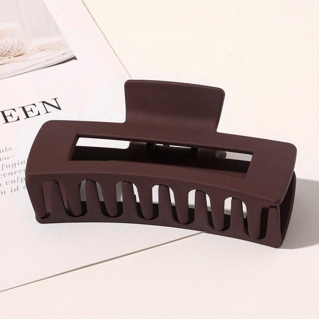 Matte Rectangle hair clip Hair Accessories HAEL XIII