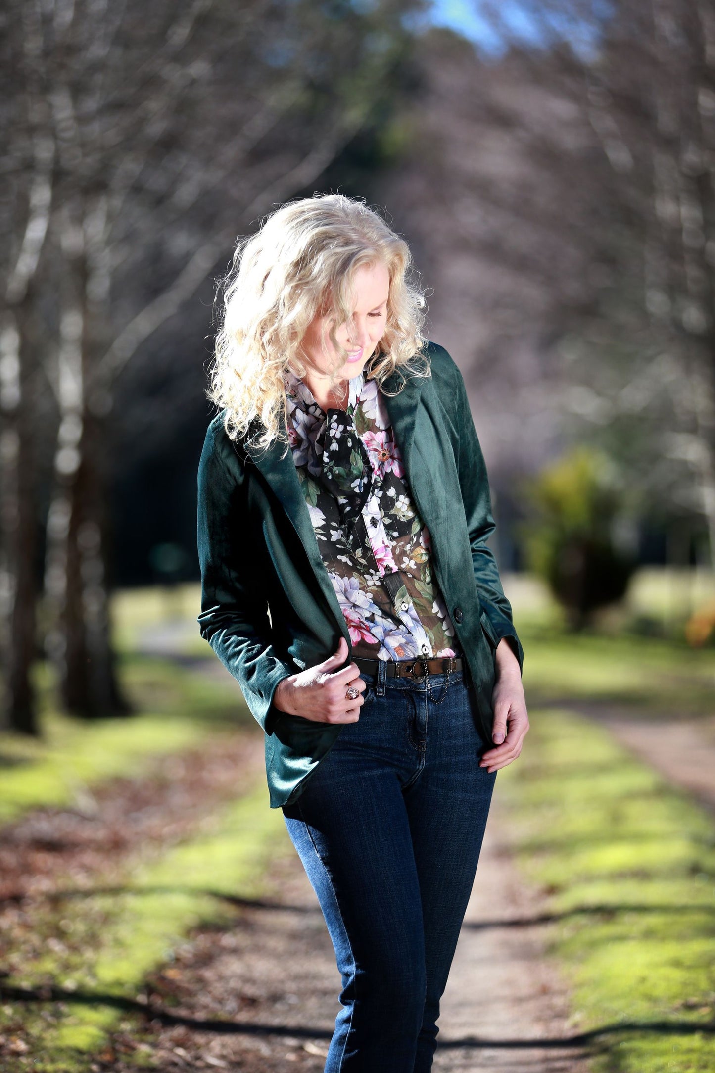 The Velvet Blazer Jacket HAEL XIII