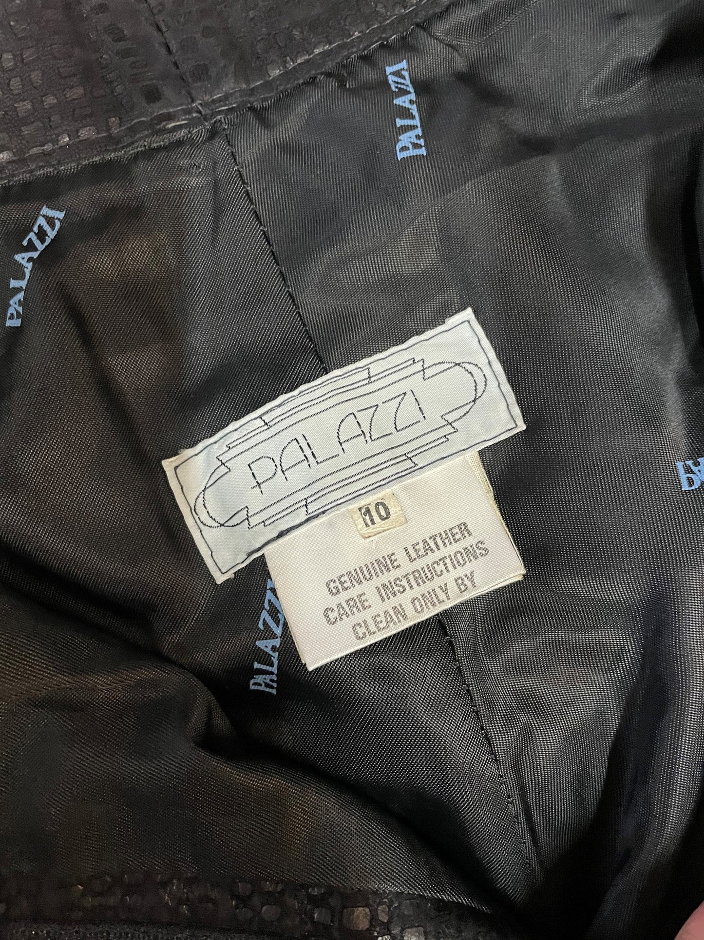 Genuine 80's PALAZZI Leather Pants Vintage Vintage