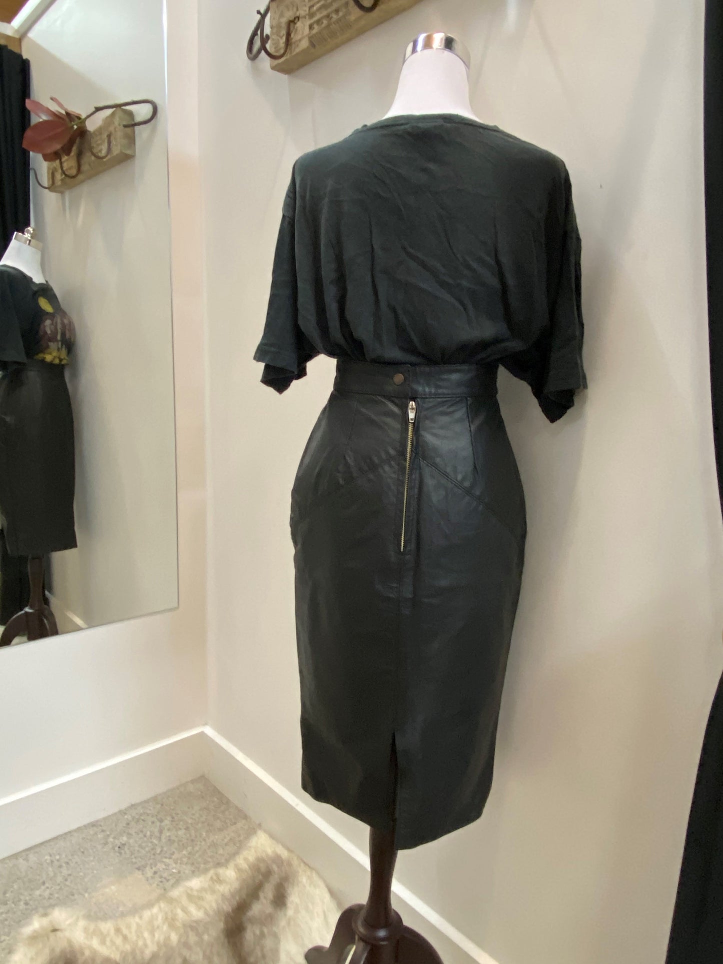 Leather skirt Vintage Vintage