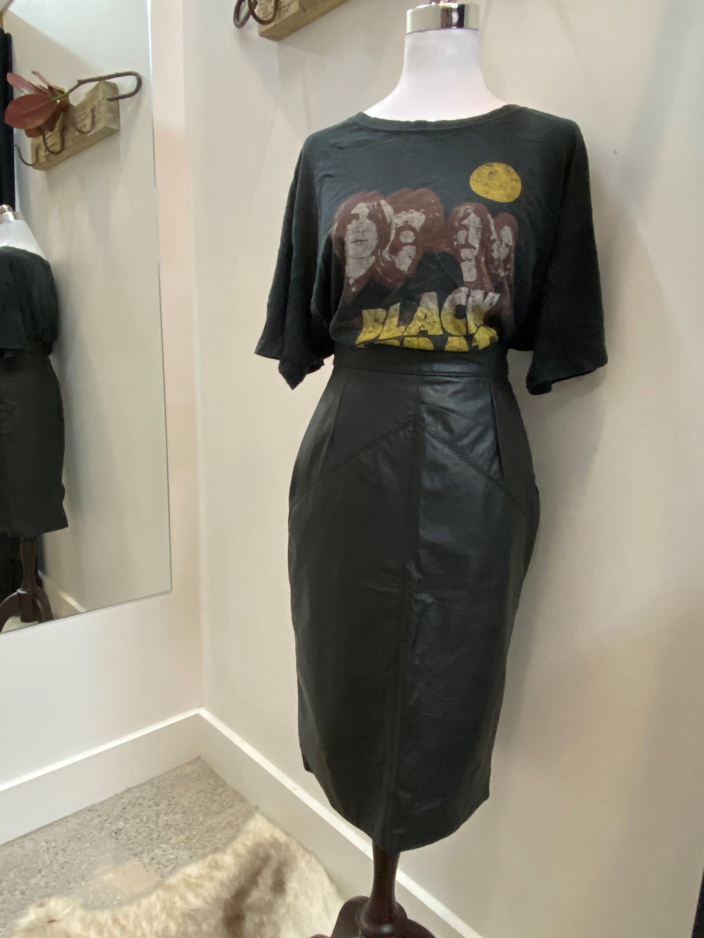 Leather skirt Vintage Vintage