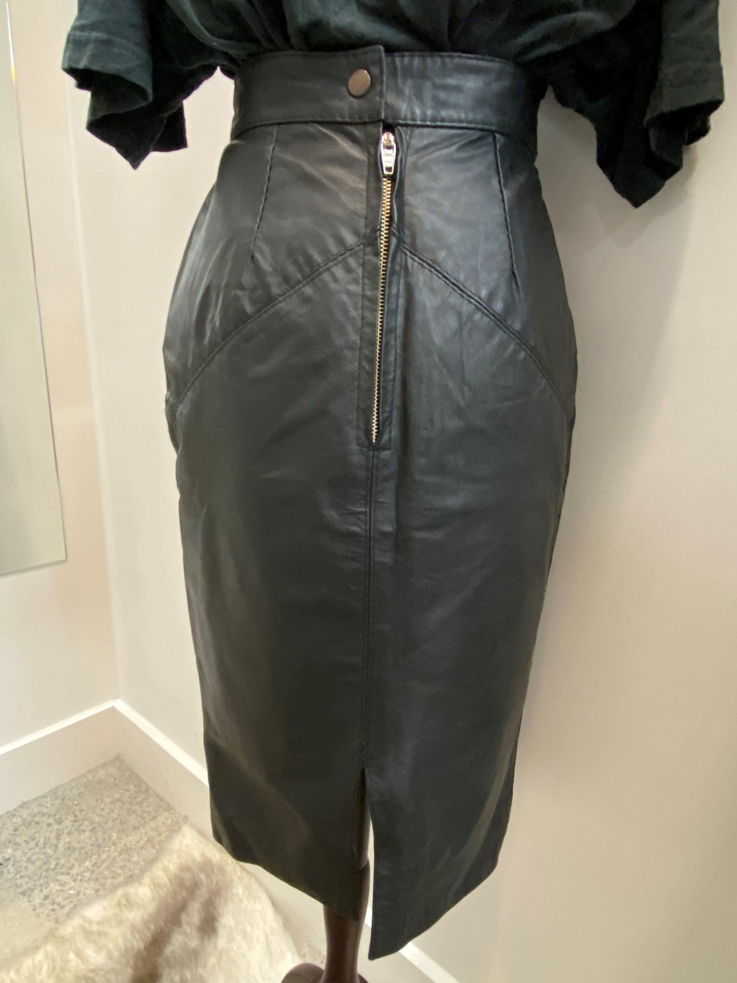 Leather skirt Vintage Vintage