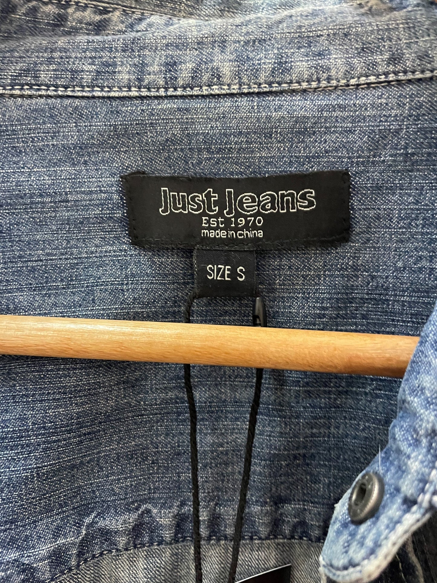 Denim Shacket Vintage Vintage