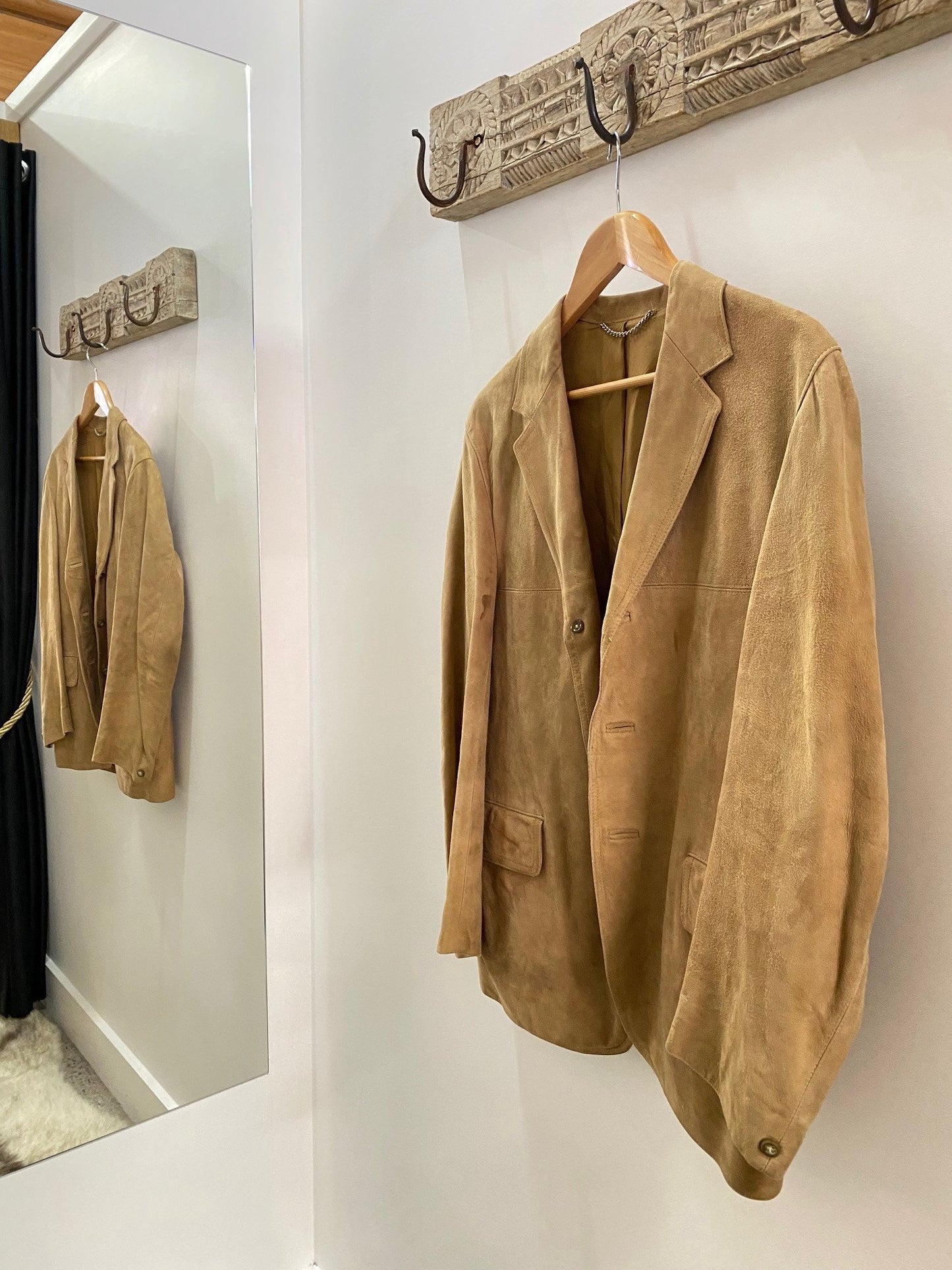 Vintage Gazelle Suede Leather Jacket Vintage Vintage