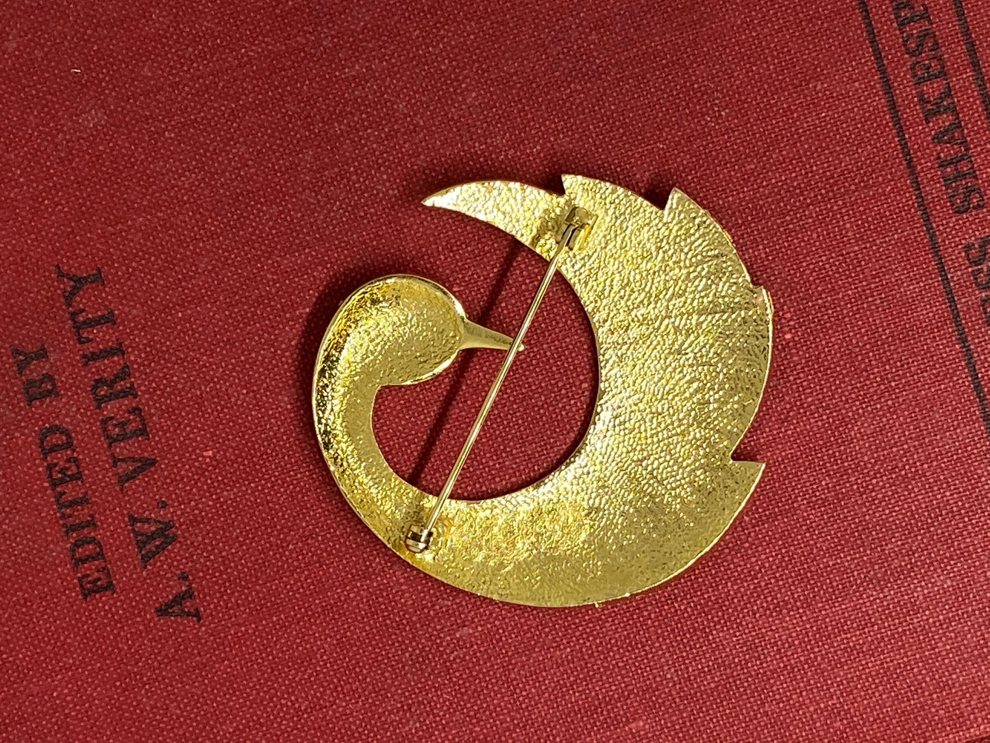 Vintage Swan Brooch Vintage Vintage