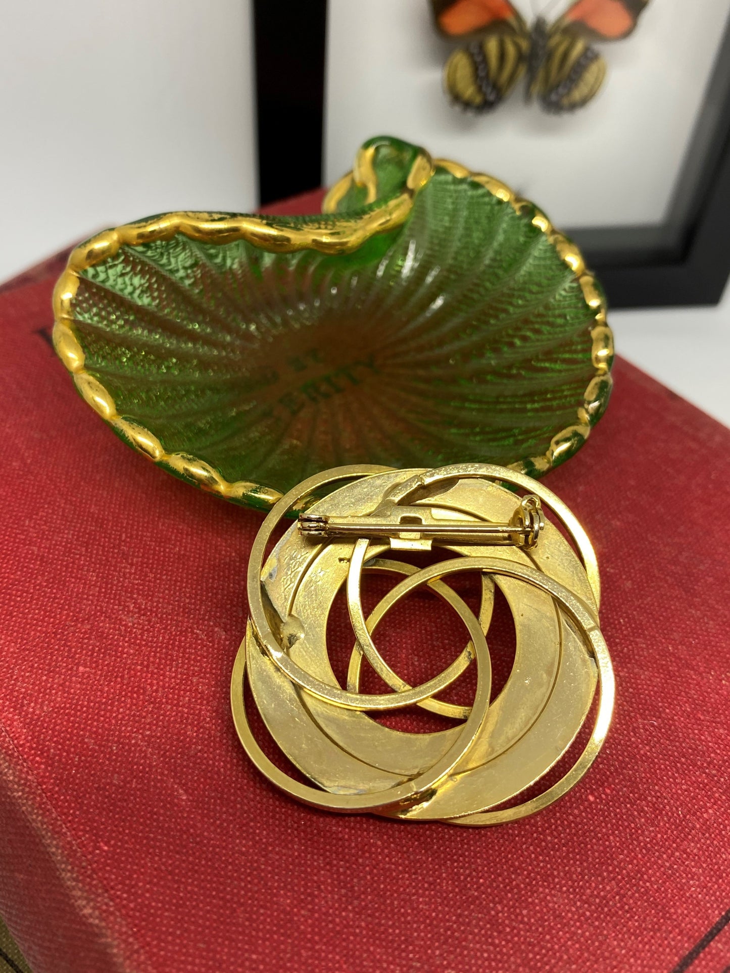Spiral brooch Vintage Vintage