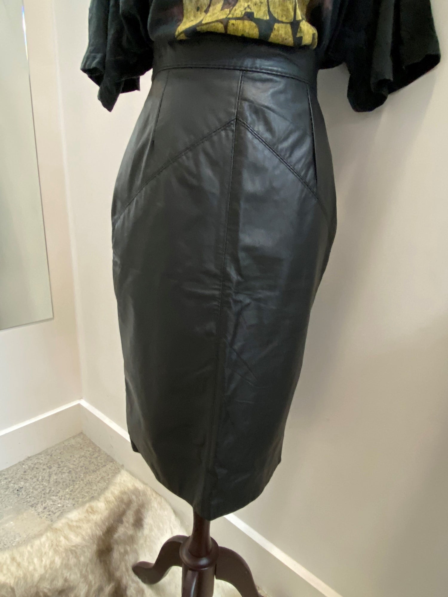 Leather skirt Vintage Vintage 