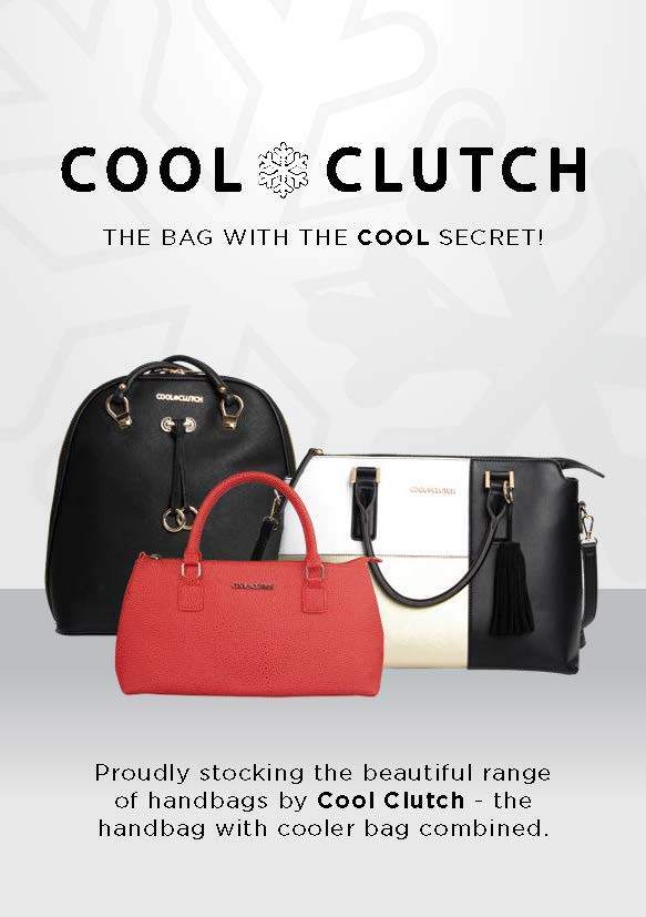 Carrie Cool Clutch (Red) 2 Bottle Cooler bag Bag Cool Clutch 