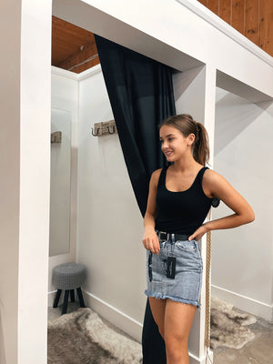 Frankie Baby Hi Low Skirt HAEL XIII
