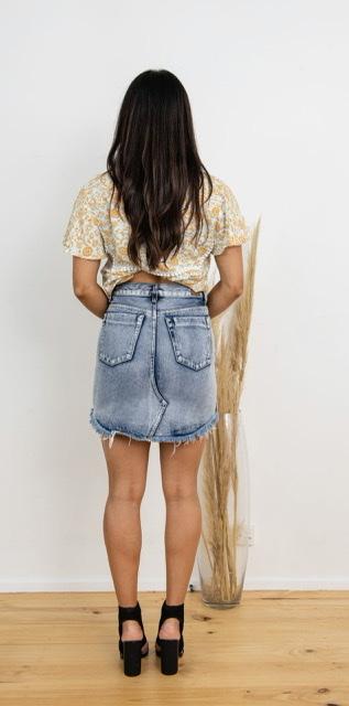 Frankie Baby Hi Low Skirt Skirt Country Denim Australia 