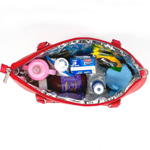 Carrie Cool Clutch (Red) 2 Bottle Cooler bag Bag Cool Clutch 