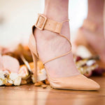Koko Stiletto Beige Shoes George The Label 