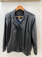 Petrit's 80s Leather Bomber Vintage Vintage 