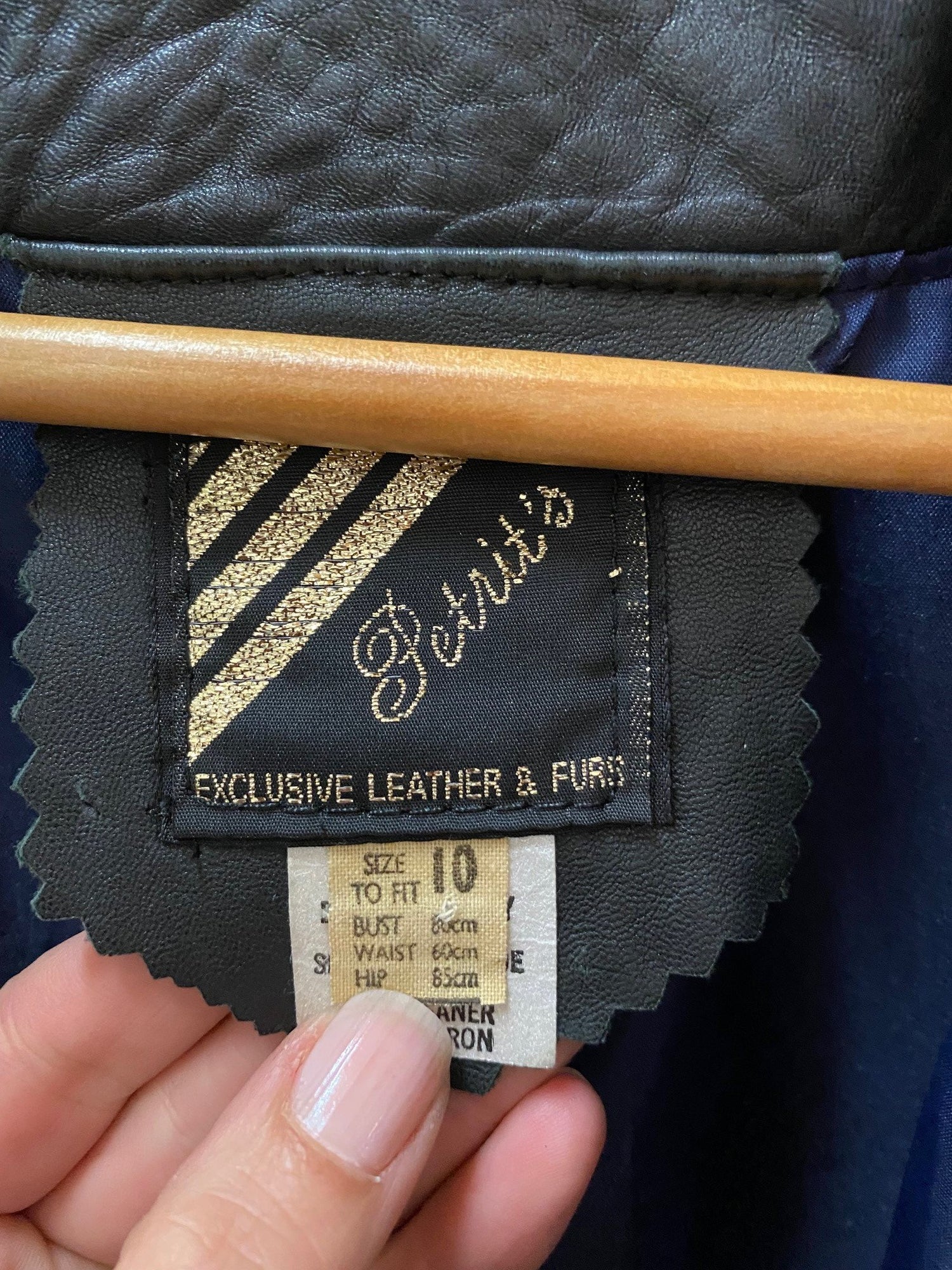 Petrit's 80s Leather Bomber Vintage Vintage 
