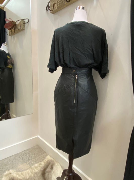 Leather skirt Vintage Vintage 