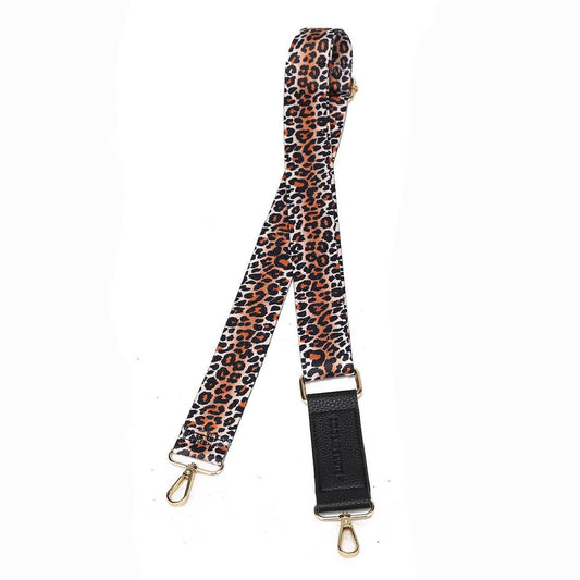 Leopard Shoulder Strap - Silver Bag Cool Clutch 
