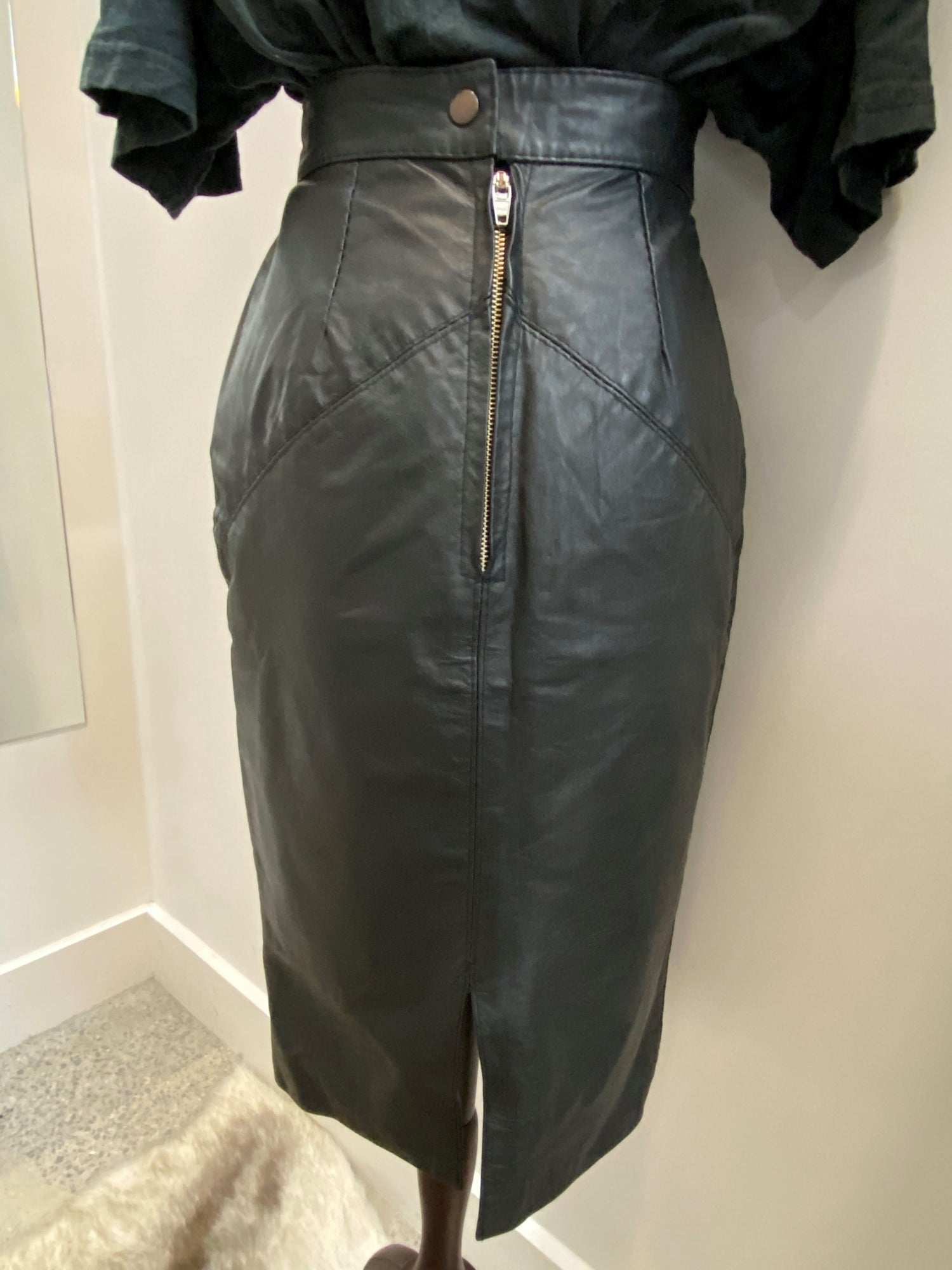 Leather skirt Vintage Vintage 