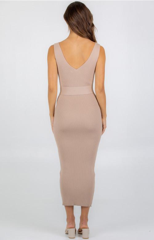 Mia Ribbed Bodycon Dress Dress Style State 