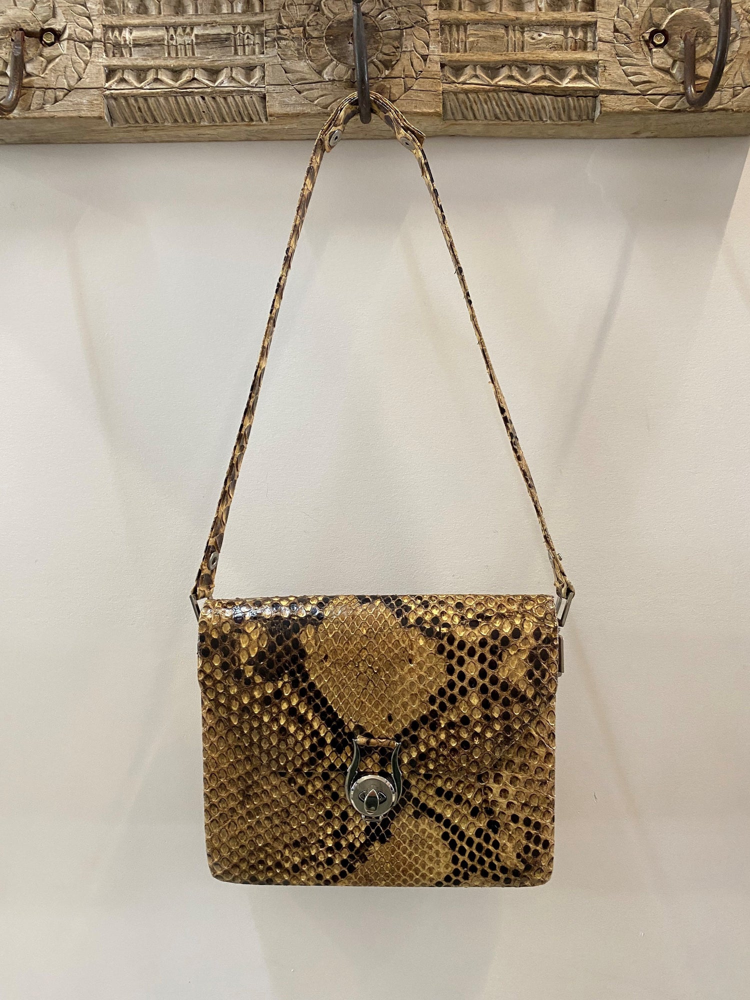 Genuine 70s Snakeskin Bag Vintage Vintage 